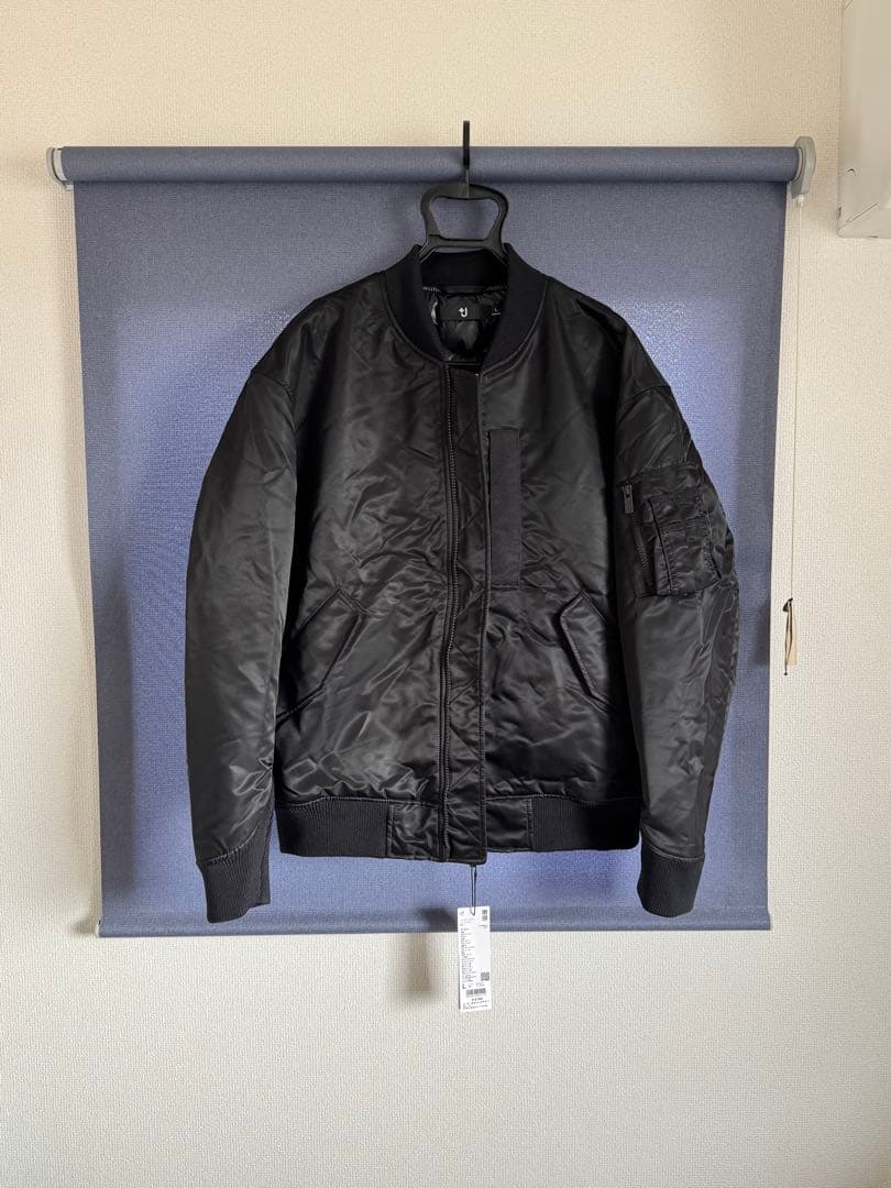 2026 ユニクロ +J MA-1 ブラック L 新品　タグ付き　UNIQLO