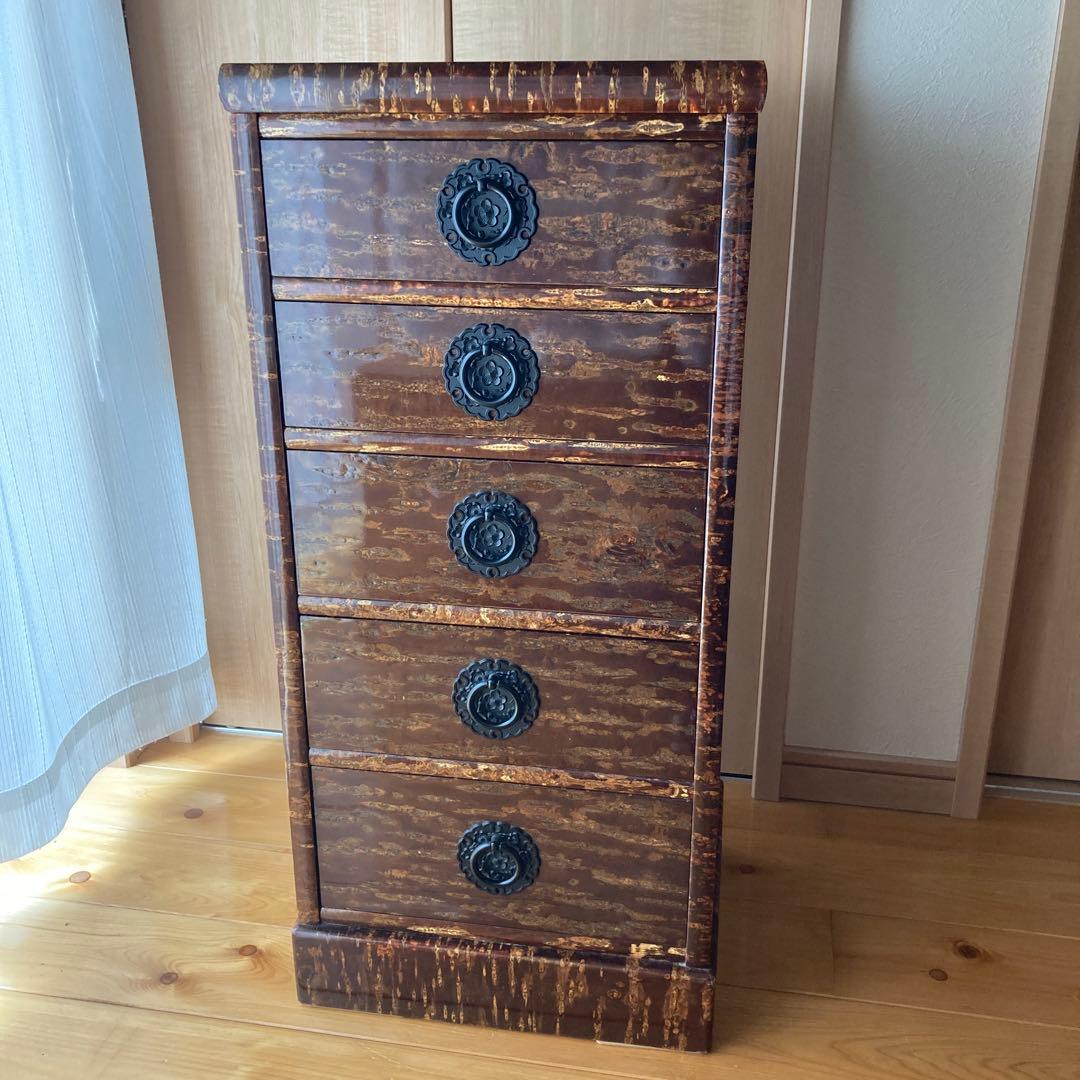 刑務所作業品　チェスト　箪笥　桜