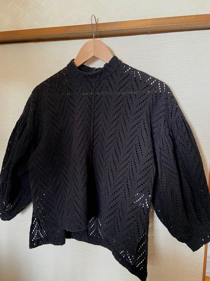 clane トップス CUT EMBROIDERY TOPS