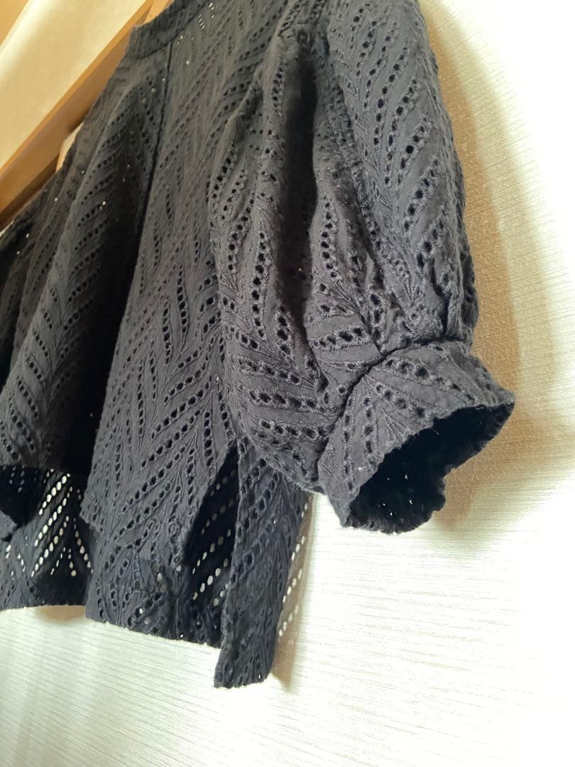 clane トップス CUT EMBROIDERY TOPS