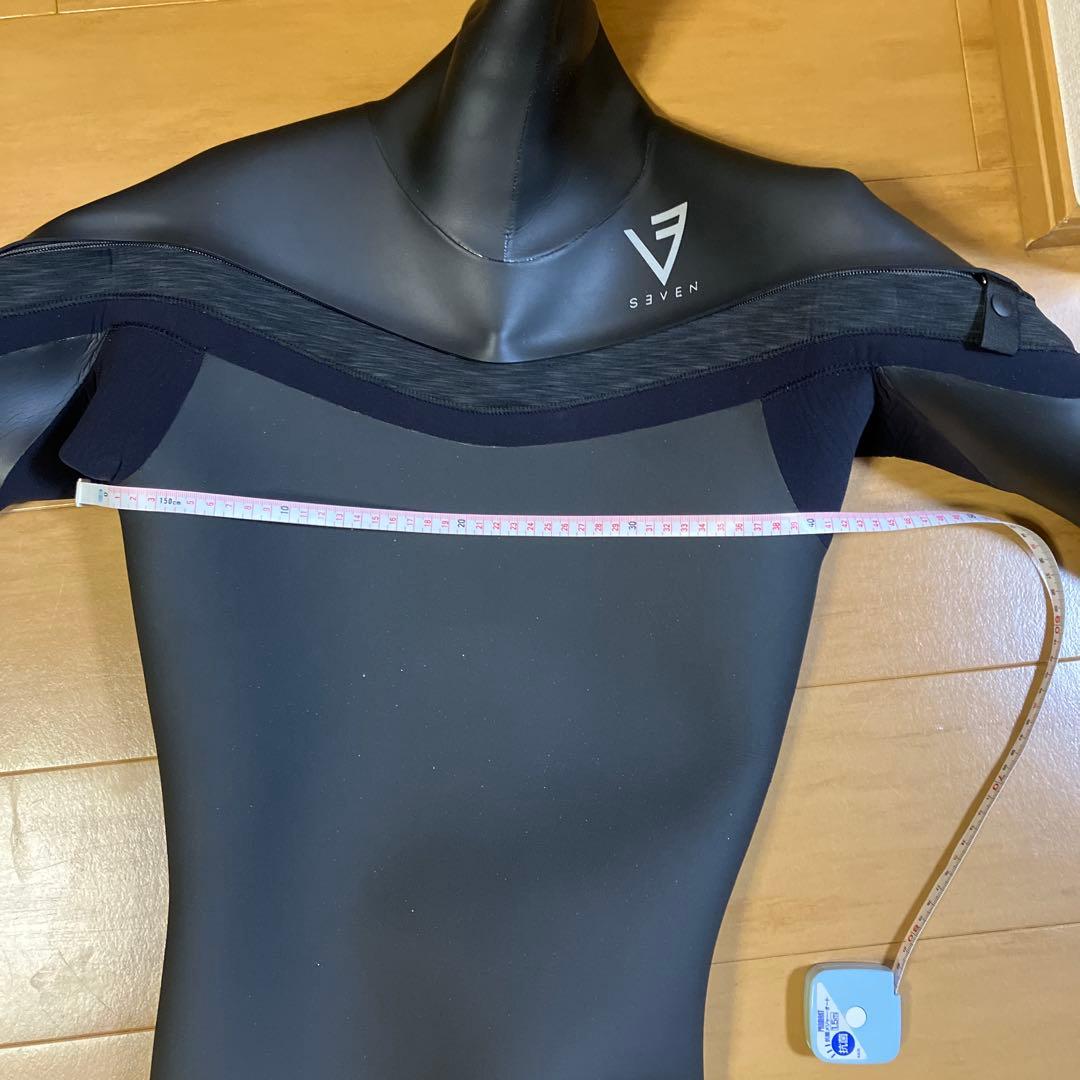 SEVEN セブン　ウェットスーツ　セミドライ　5mm×3mm ハイネック