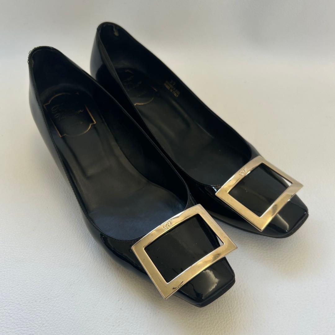 Roger Vivier Decollete ベル ヴィヴィエ ブラック 37