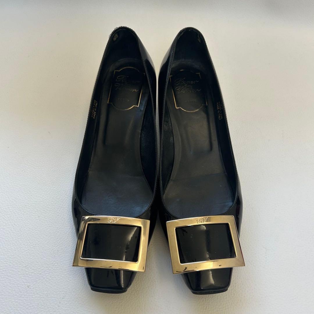 Roger Vivier Decollete ベル ヴィヴィエ ブラック 37