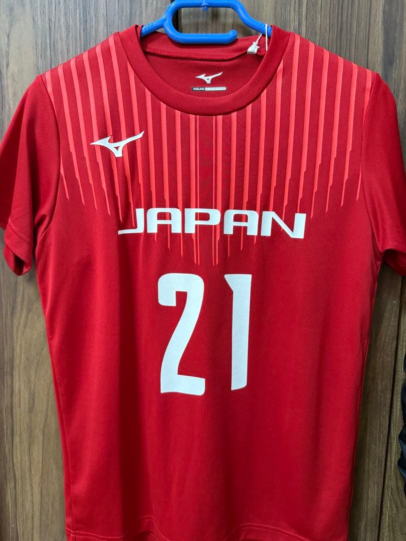 Mizuno 日本代表 バレーボールシャツ 21 KUROGO