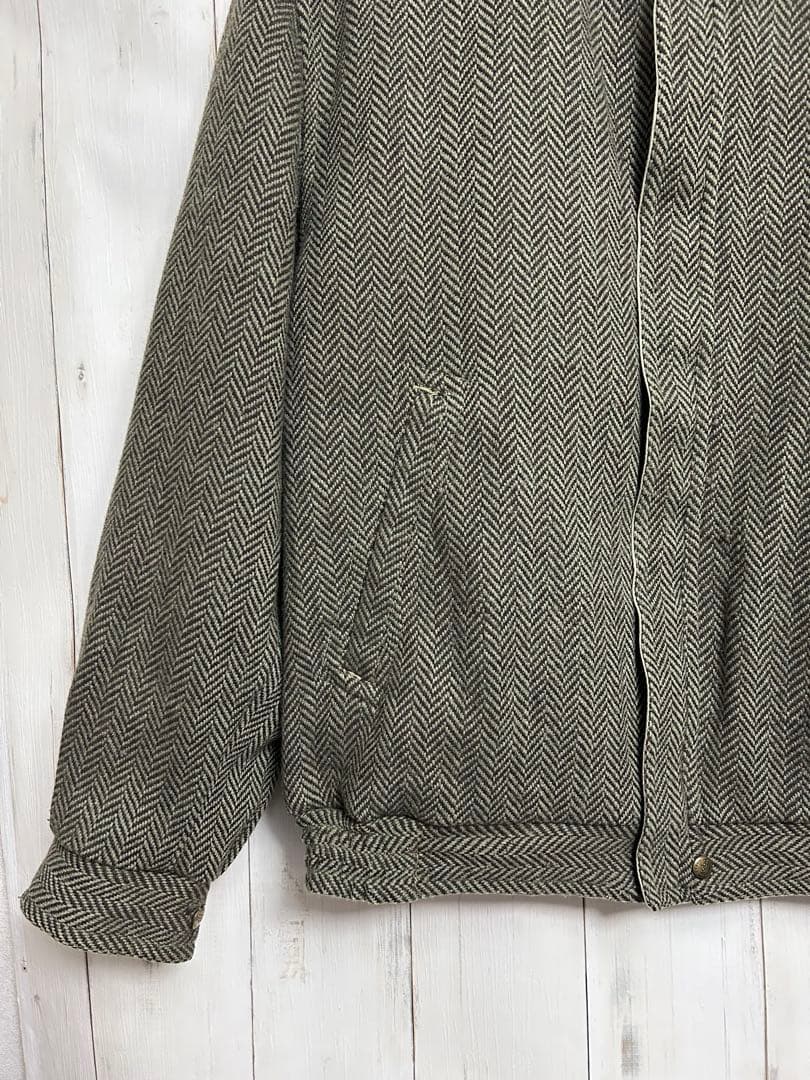 80s90s FACIBA CASUALS ツイード ジャケット リバーシブル