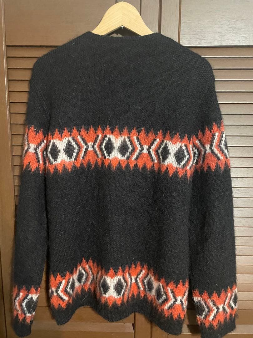 マ*ル様 キムタク着用RATS NATIVE MOHAIR KNIT CARDI