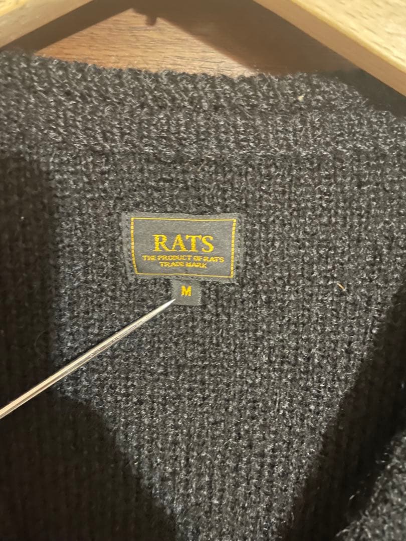 マ*ル様 キムタク着用RATS NATIVE MOHAIR KNIT CARDI
