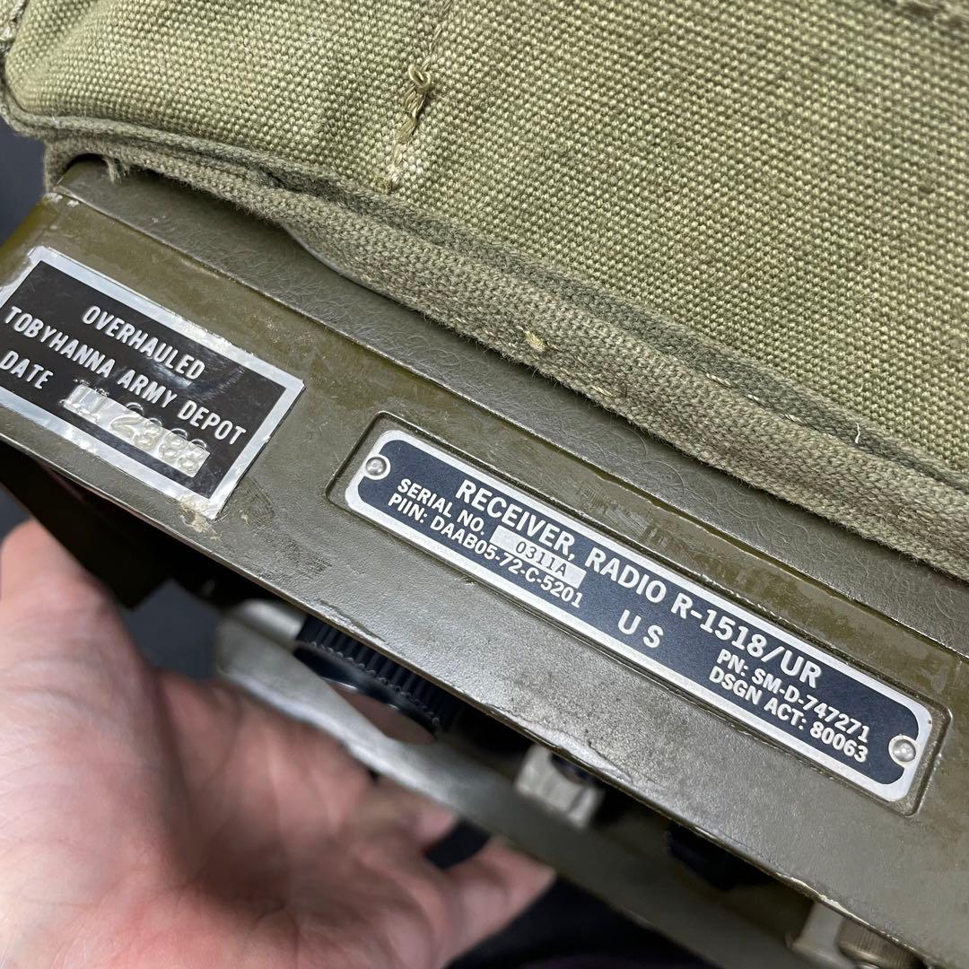 B2【used】VHF受信機　アメリカ軍　　ミリタリー　レシーバー　ラジオ