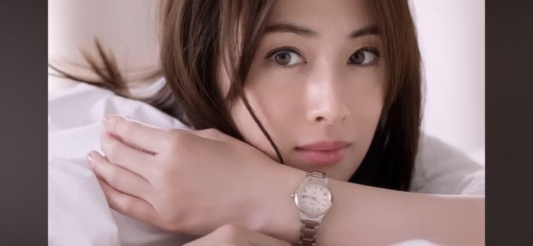 【新品未使用】超人気✨️北川景子モデル　シチズン　クロスシーES9496-64W