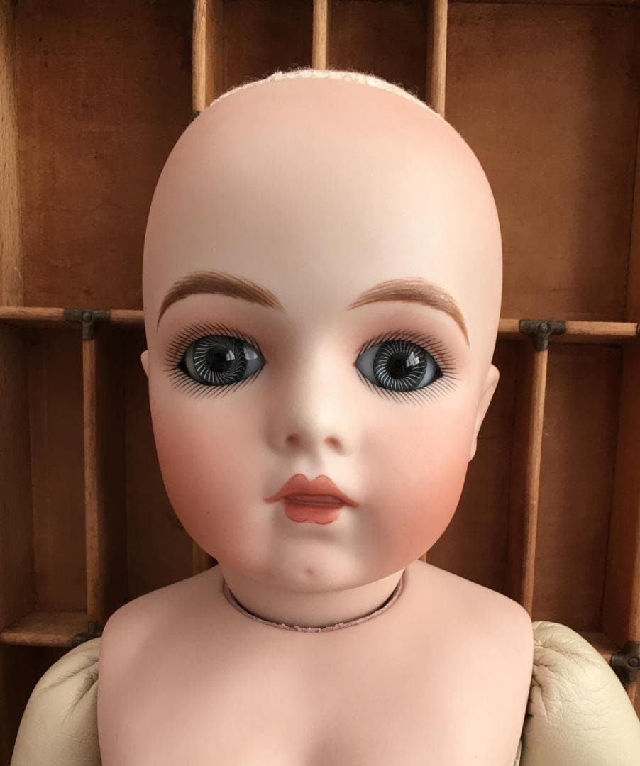 ブリュ レプリ革ボディー (2/22B) 作家様モノ ビスクドール 48cm