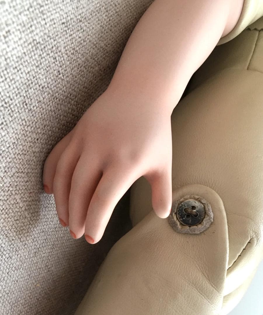 ブリュ レプリ革ボディー (2/22B) 作家様モノ ビスクドール 48cm