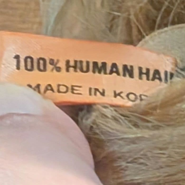 IMSCO イムスコ ビスクドール 55cm アンティーク調 スタンド付　人毛