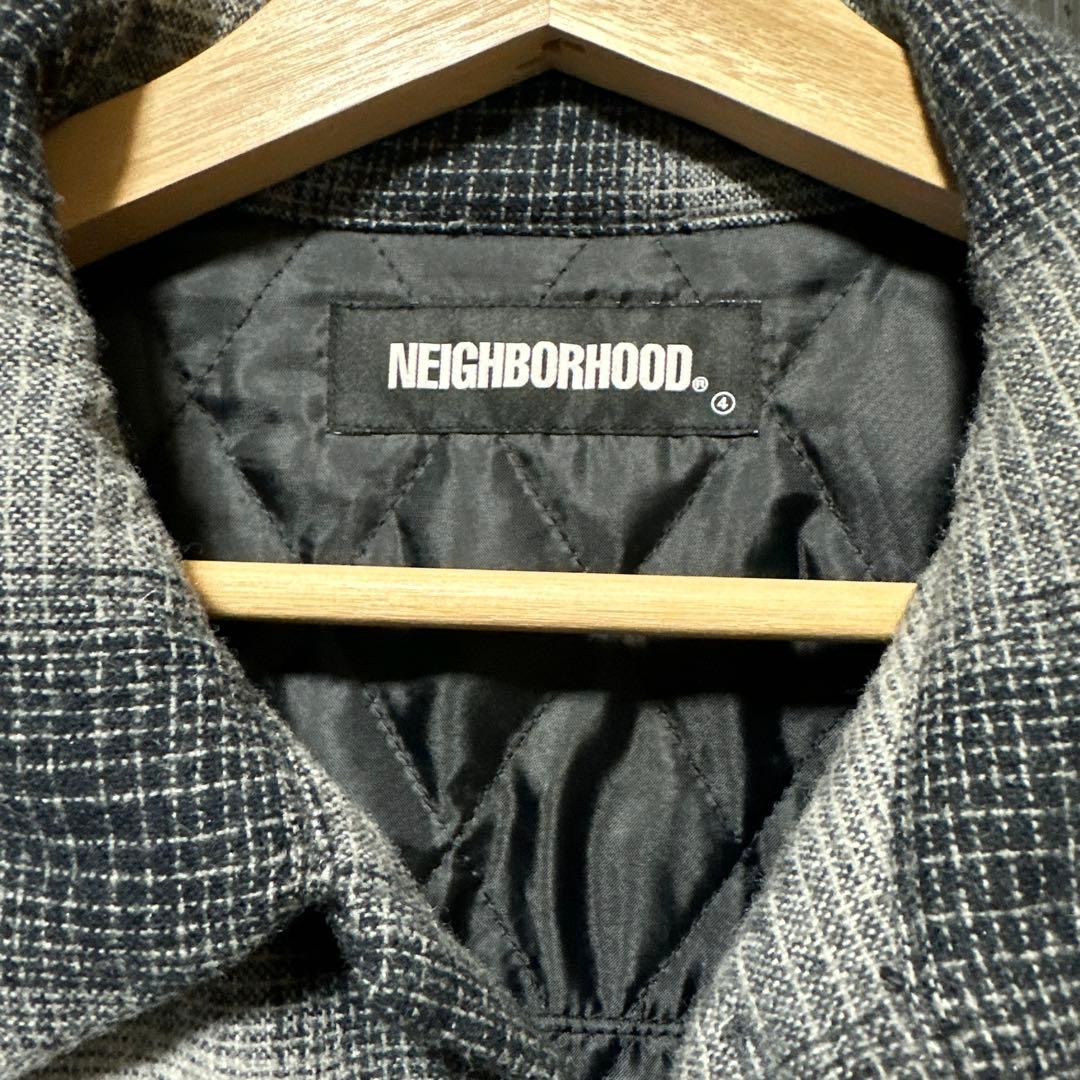 K*N様 neighborhood オンブレチェック　ウールシャツ　4