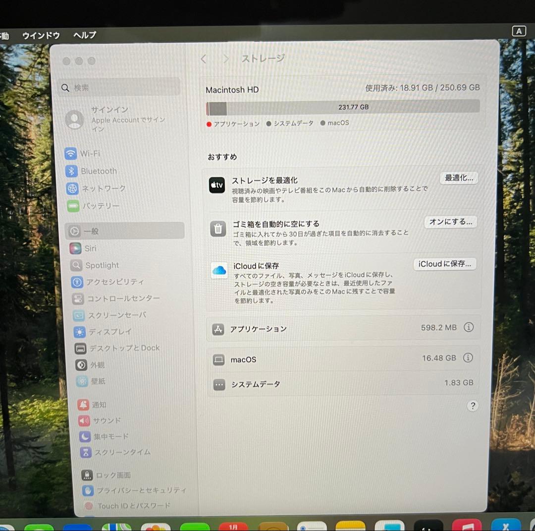 【本体】MacBook Pro 2019 13.3インチ + typeC拡張ハブ