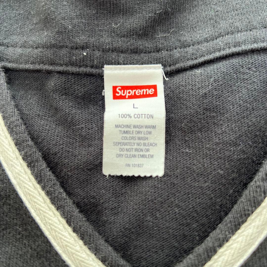 トップス supreme 18AW Color Blocked Baseball Top