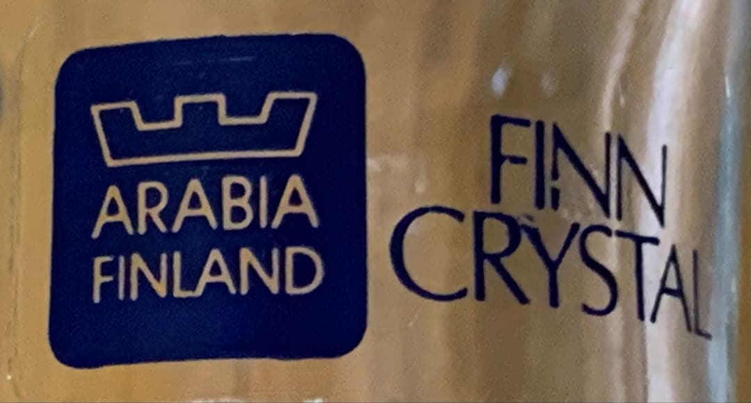 ARABIA FINLAND フラスコ型花瓶