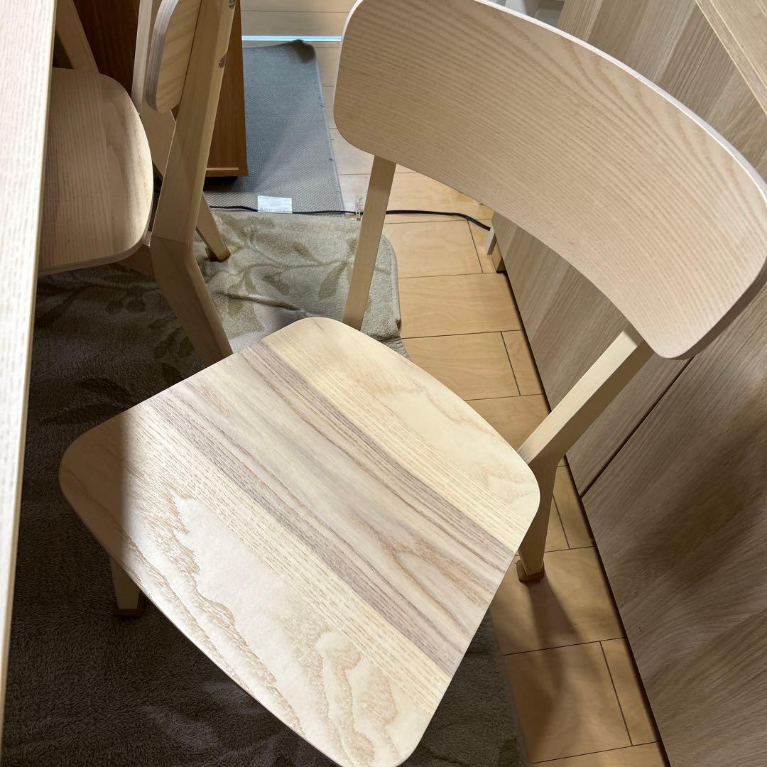 LISABO ダイニングテーブルセット 140x82cm