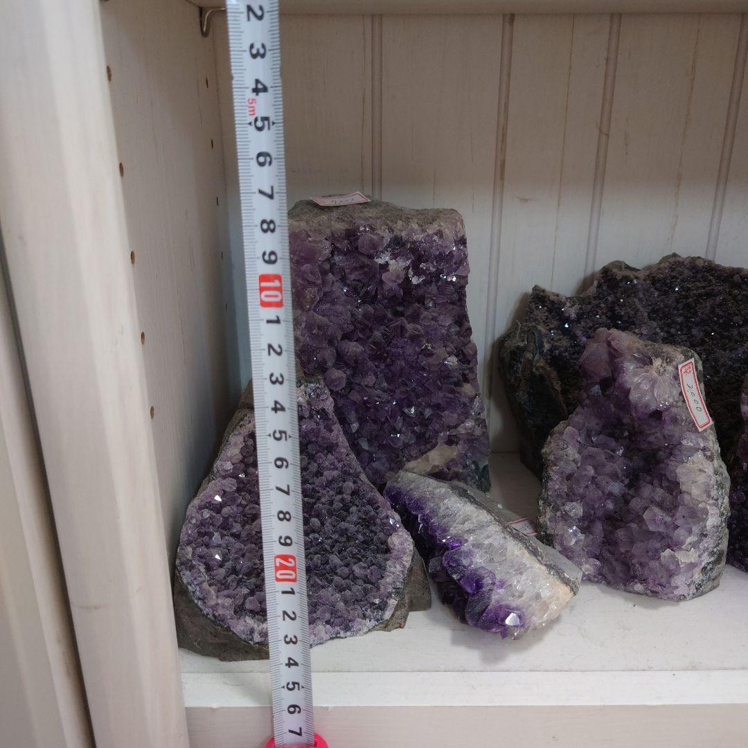 【お値下げ中】アメジスト クラスタ―セット
