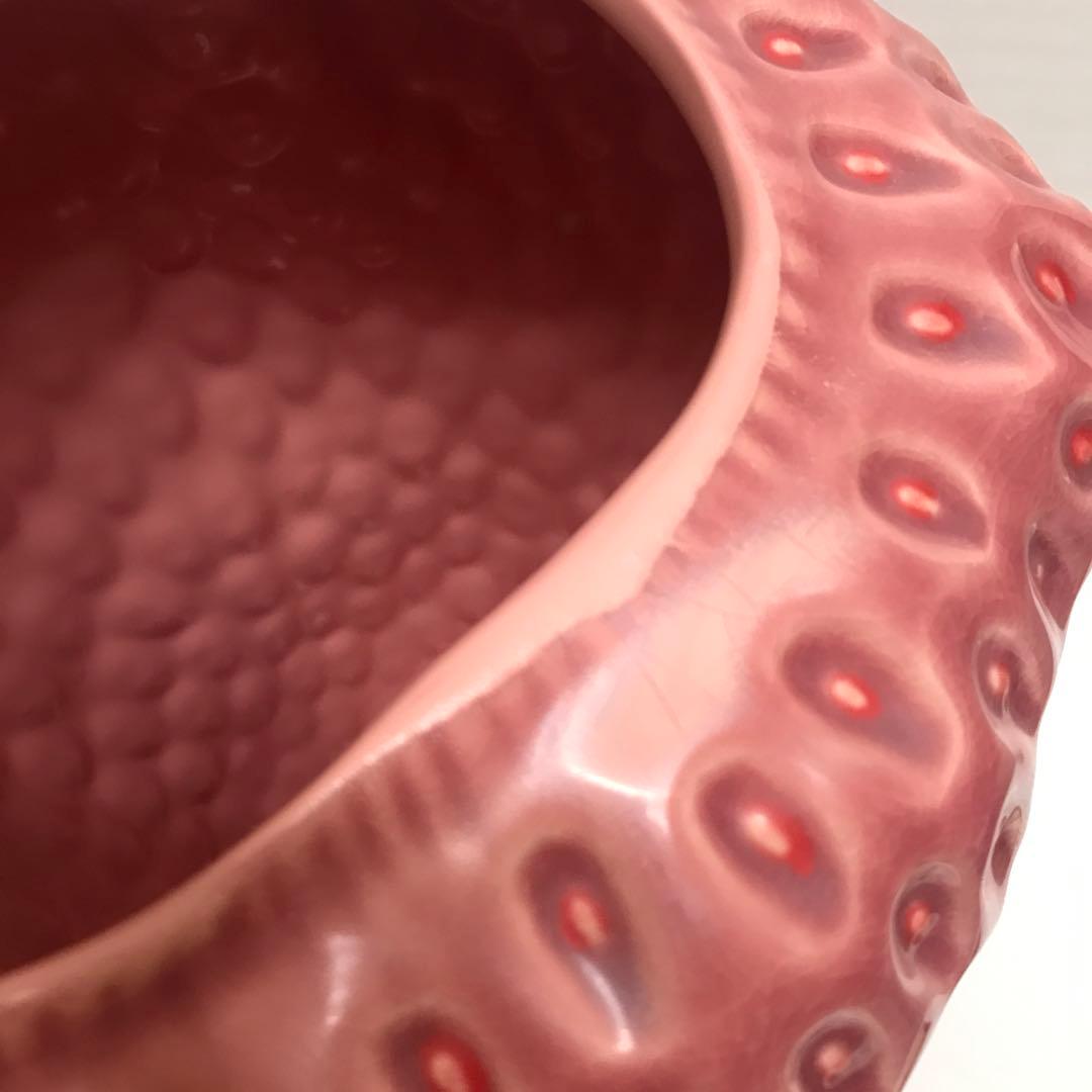 ストロベリー フラワーベース Lサイズ ピンク　Aタイプ アウトレット品