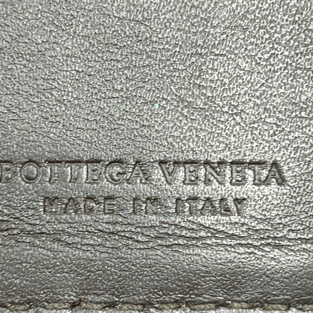 BOTTEGA VENETA ダークブラウン イントレチャートマネークリップ
