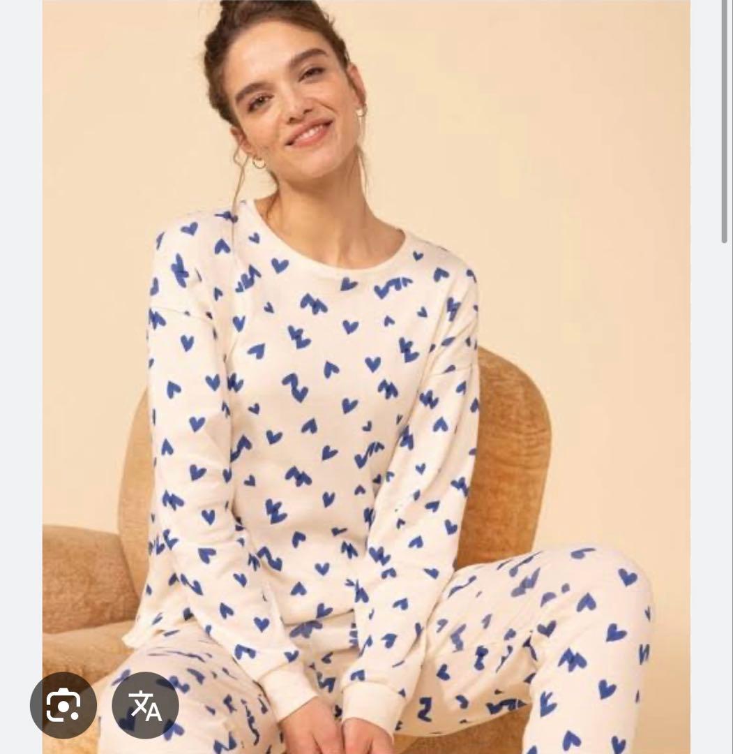 新品◎プチバトー　パジャマ　大人　Mサイズ