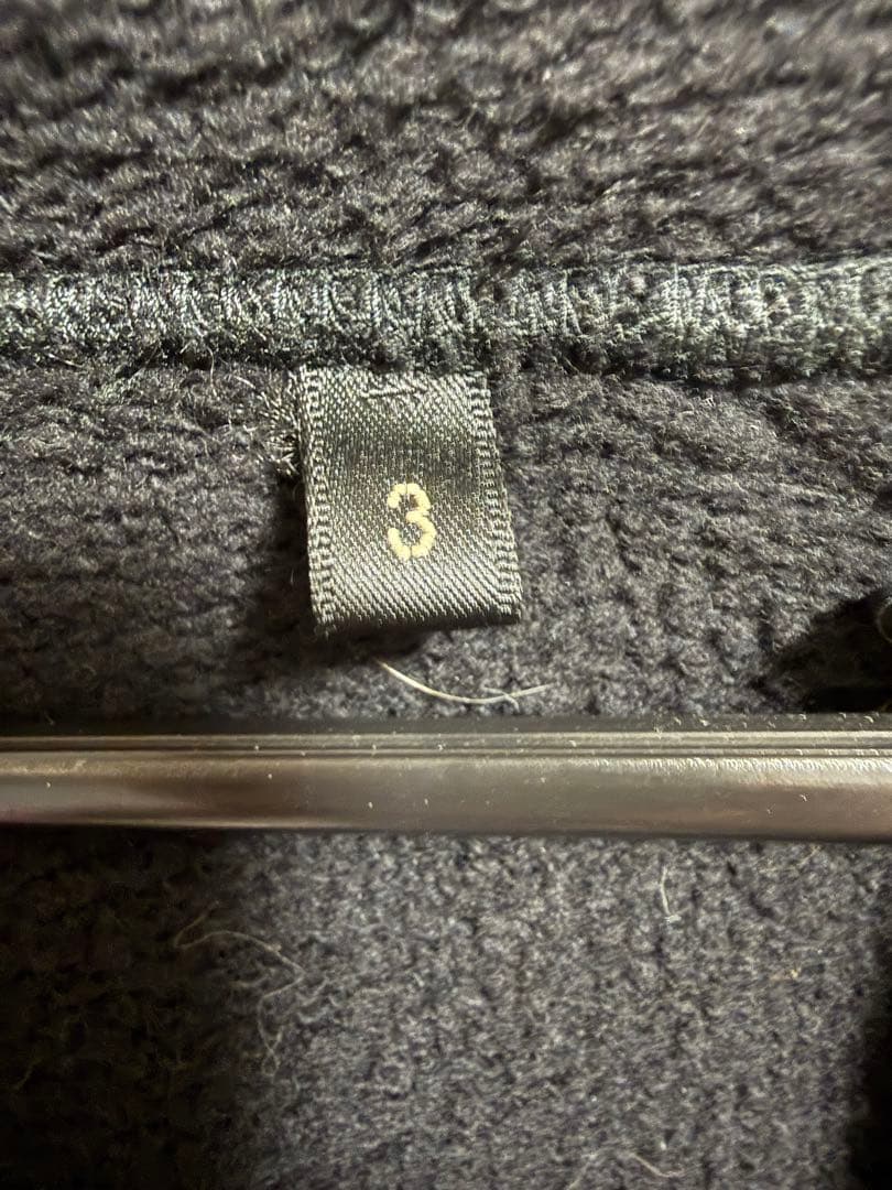 COMOLI 25AW コットン裏毛 ジップパーカー
