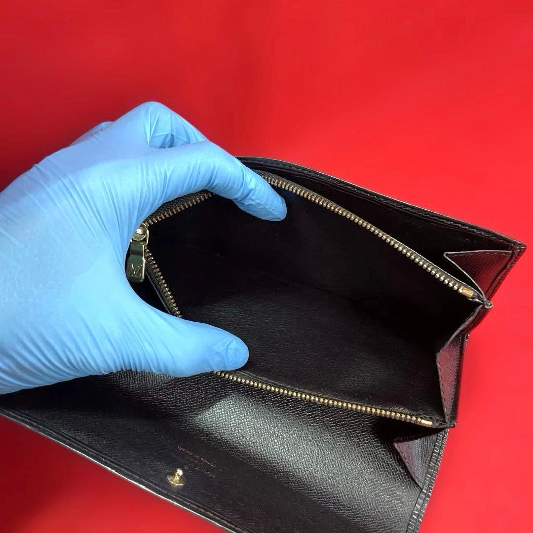 ルイヴィトン 長財布 エピ レザー 黒