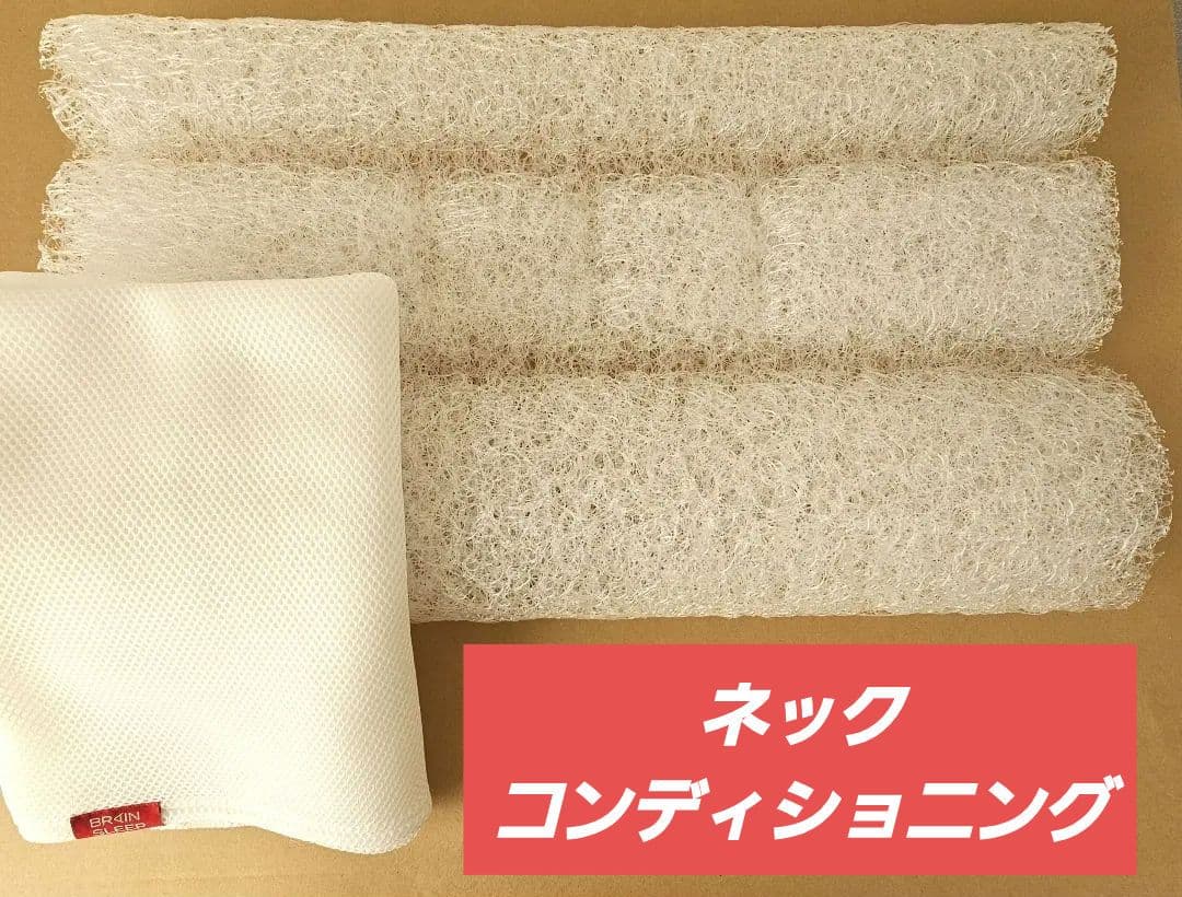【3回のみ使用】ブレインスリープ　ピロー　ネックコンディショニング