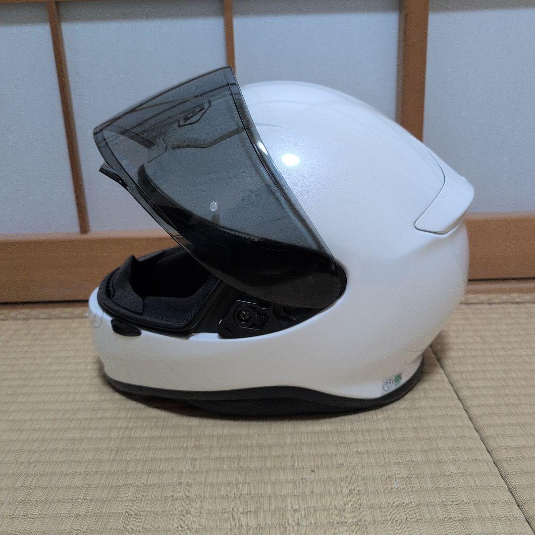 ごんし　SHOEI フルフェイスヘルメット ホワイト　Z-7 XLサイズ
