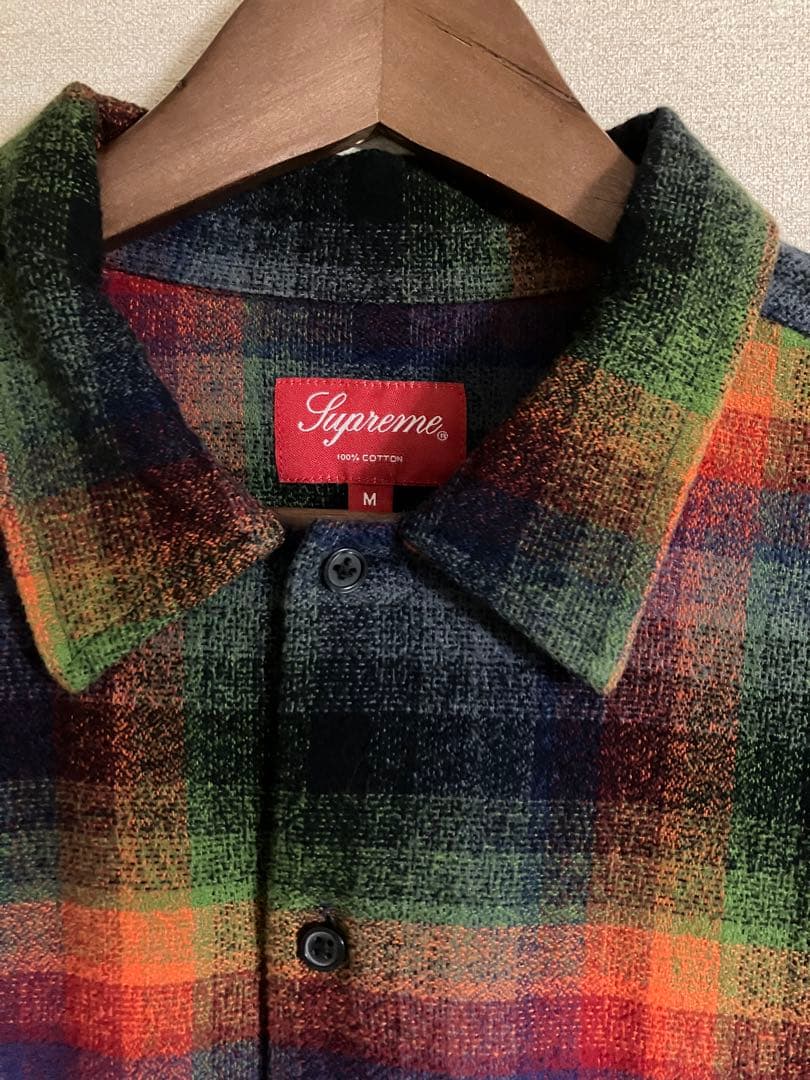 トップス Supreme 21SS Plaid Flannel Shirt