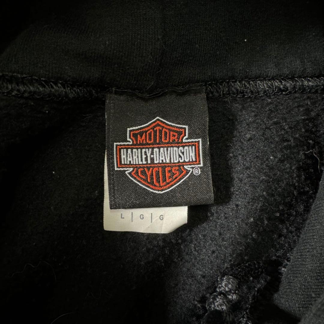 Harley Davidson ハーレーダビットソン スウェットパーカー 黒