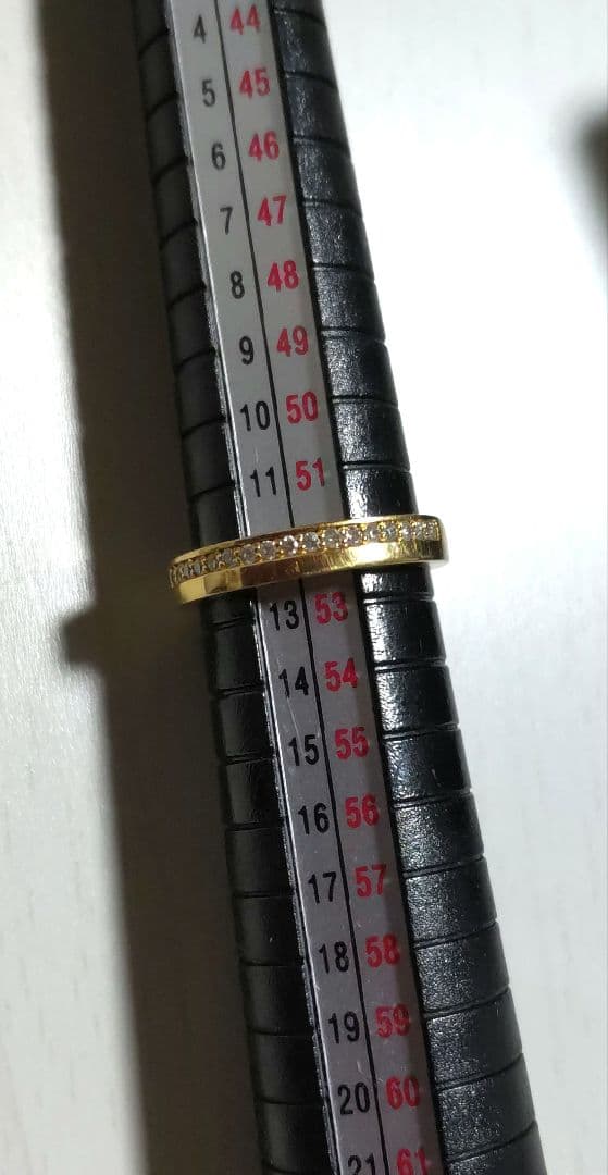 ツツミ　K18ダイヤモンドリング