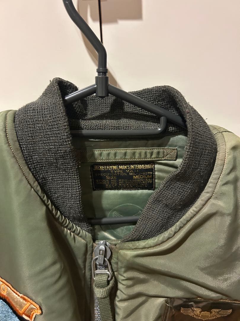 buzz rickson MA-1 フライトジャケット オリーブグリーン