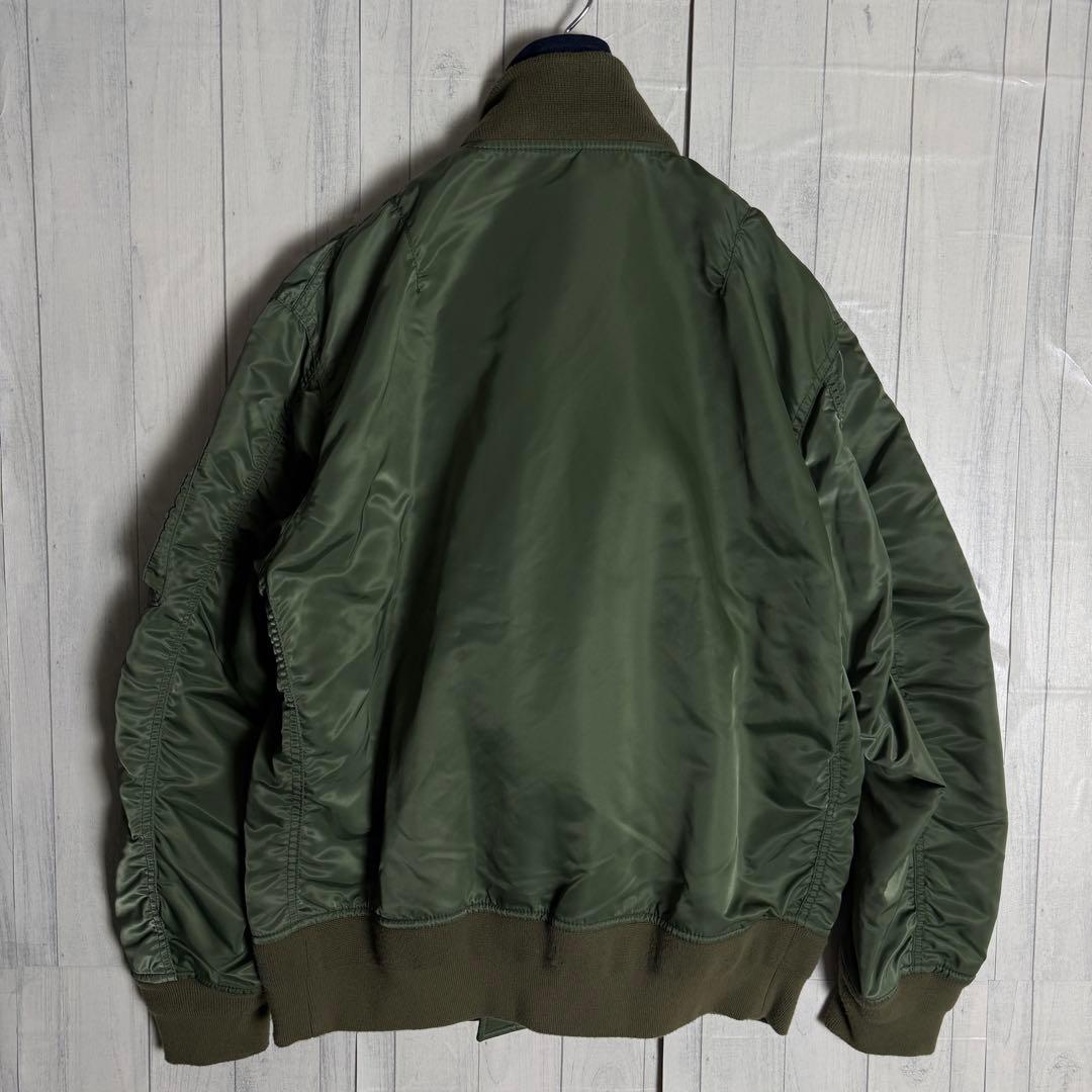 【美品】 Sakai MA-1 ブレザードッキングボンバージャケット 古着好き