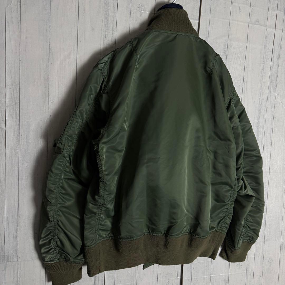 【美品】 Sakai MA-1 ブレザードッキングボンバージャケット 古着好き
