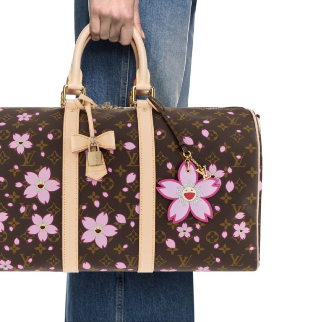 即完売‼️村上隆×Louis Vuitton チェリーブロッサム バッグチャーム