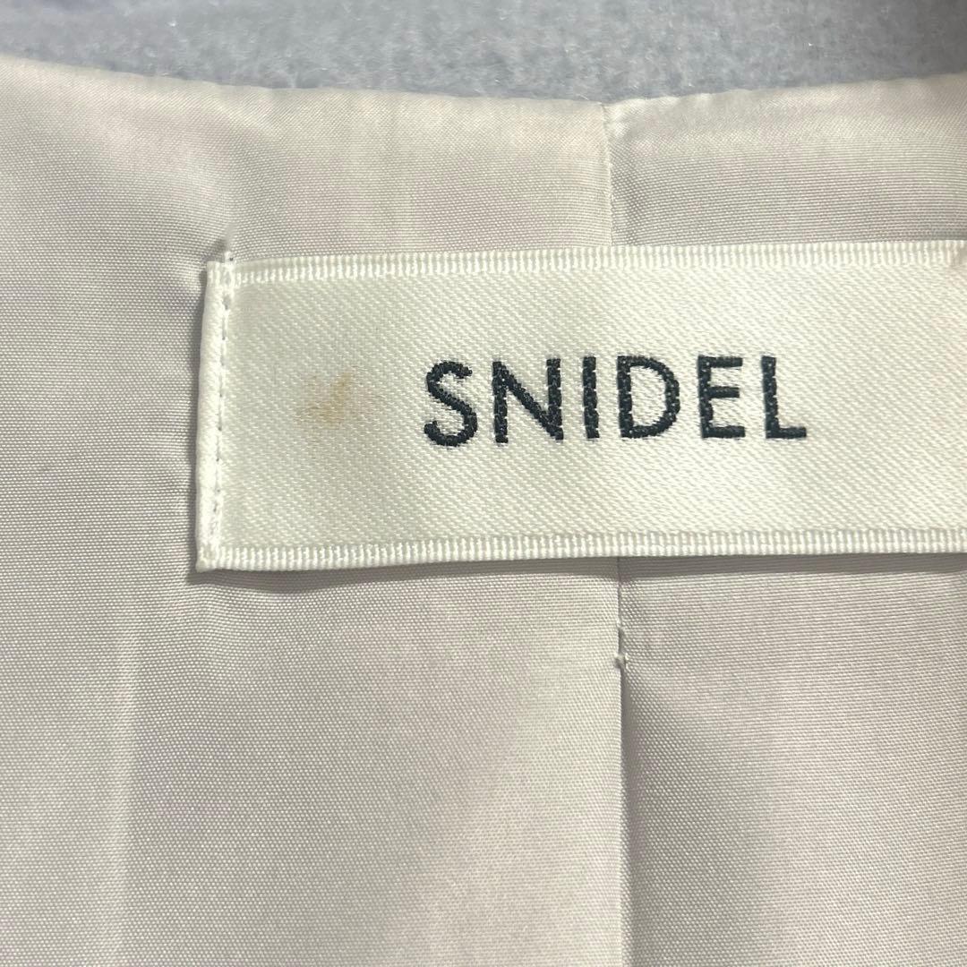 ウールカシミヤスタンドカラーコート SNIDEL