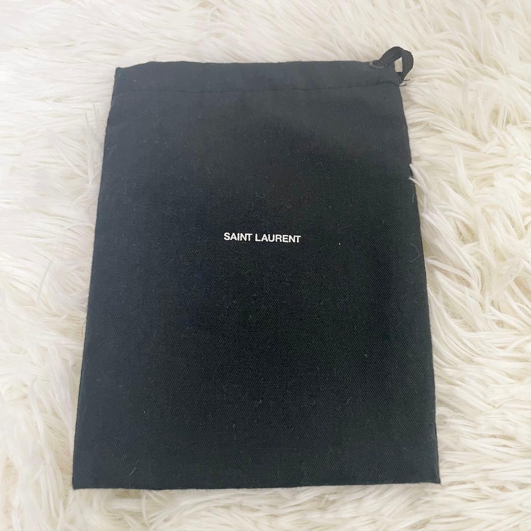 【極美品】SAINT LAURENT サンローラン 三つ折り 札入れ 財布