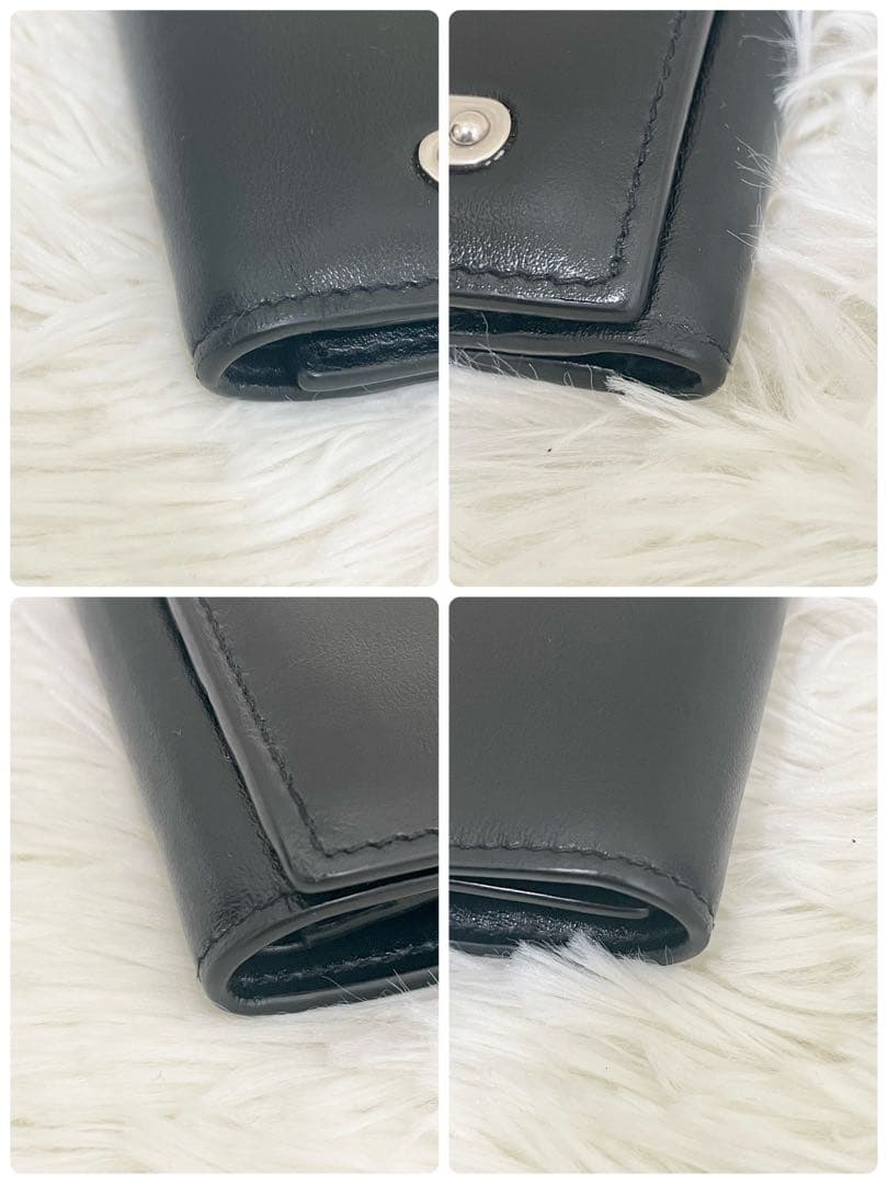 【極美品】SAINT LAURENT サンローラン 三つ折り 札入れ 財布