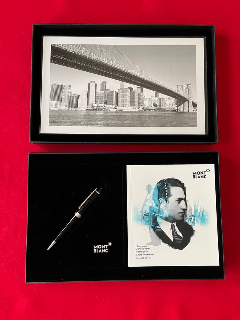 モンブラン ドネーションペン ジョージ・ガーシュイン❗️スペシャルED‼️希少品‼️