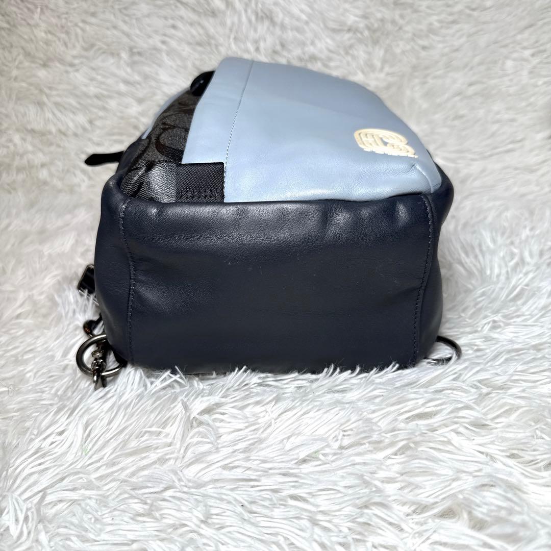 COACH ボディバッグ ショルダー シグネチャー レザー PVC 斜めがけ