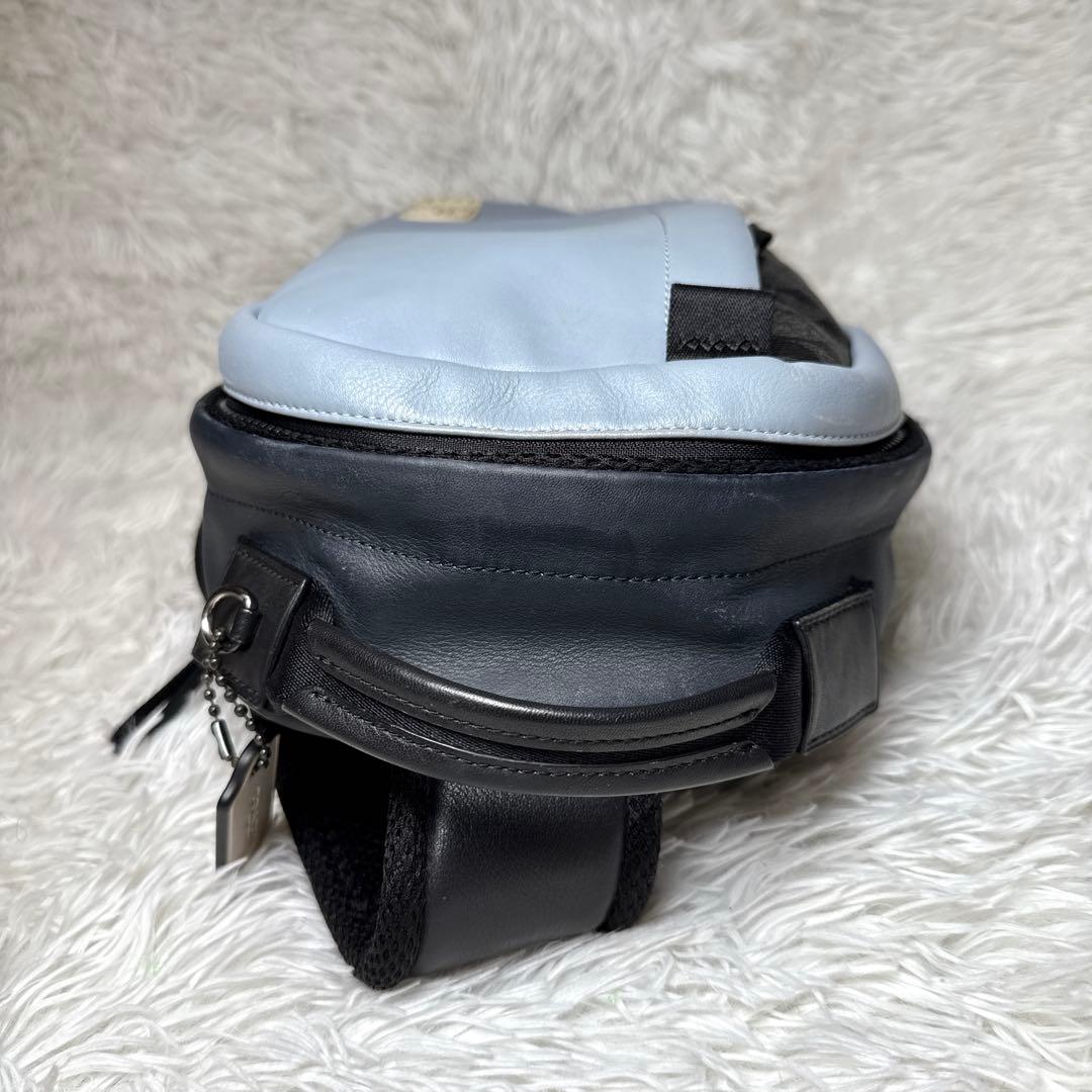 COACH ボディバッグ ショルダー シグネチャー レザー PVC 斜めがけ
