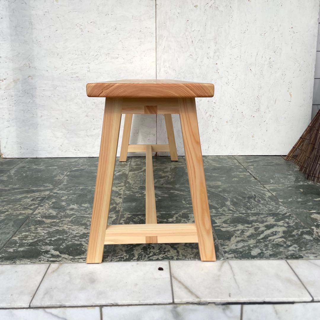 じゅん　国産ひのき　ダイニングベンチ　木製ベンチ