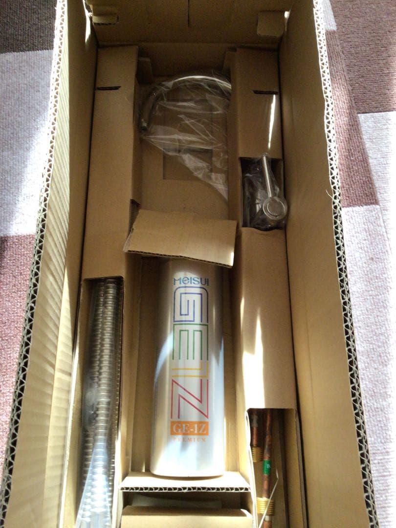 【新品・未使用品】メイスイ 浄水器 Ge-1Z-FA4C 取扱説明書 保証書付