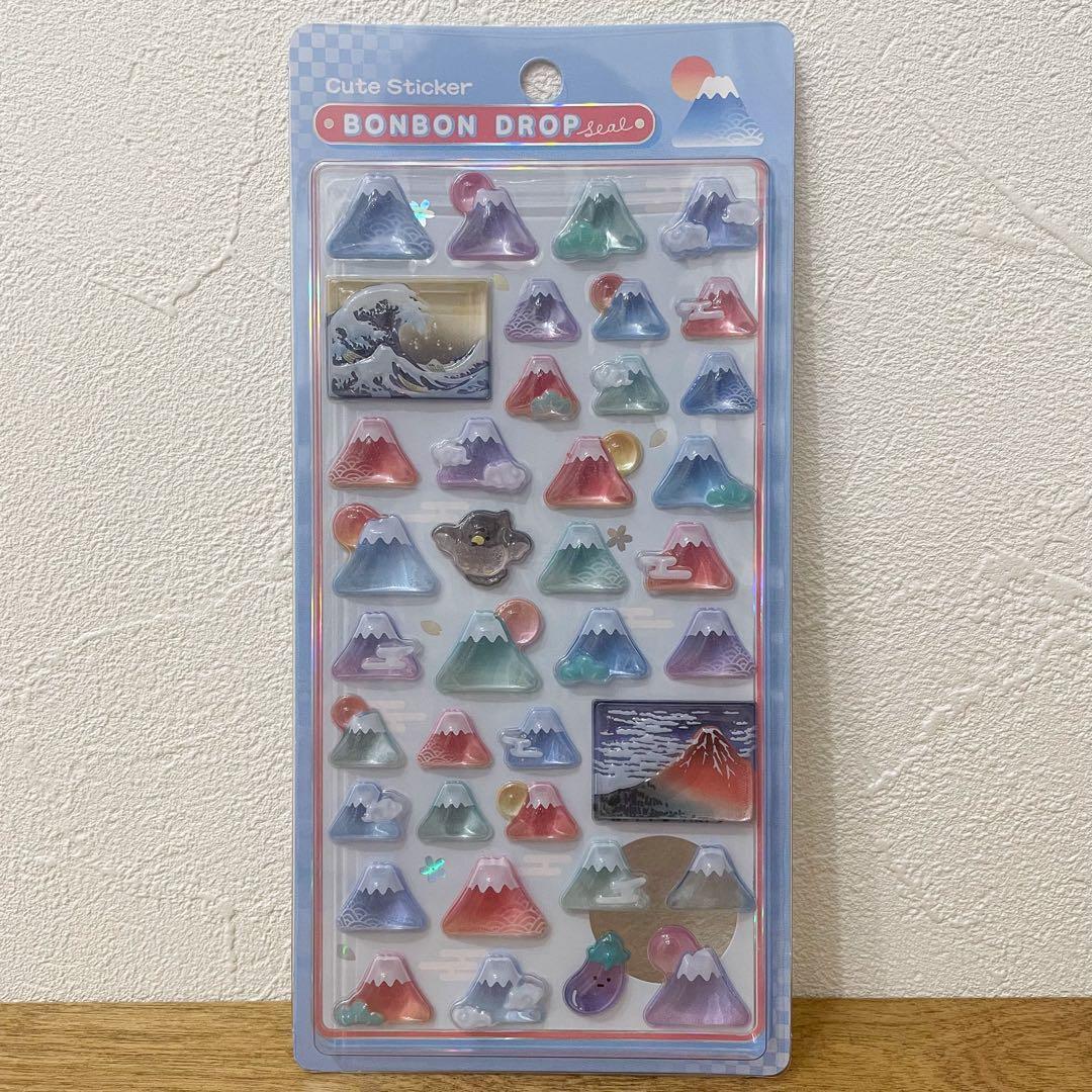【正規品】 ボンボンドロップシール 和柄
