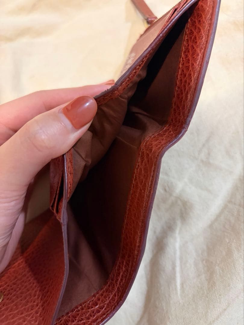 Maison Margiela三つ折り財布　レッド