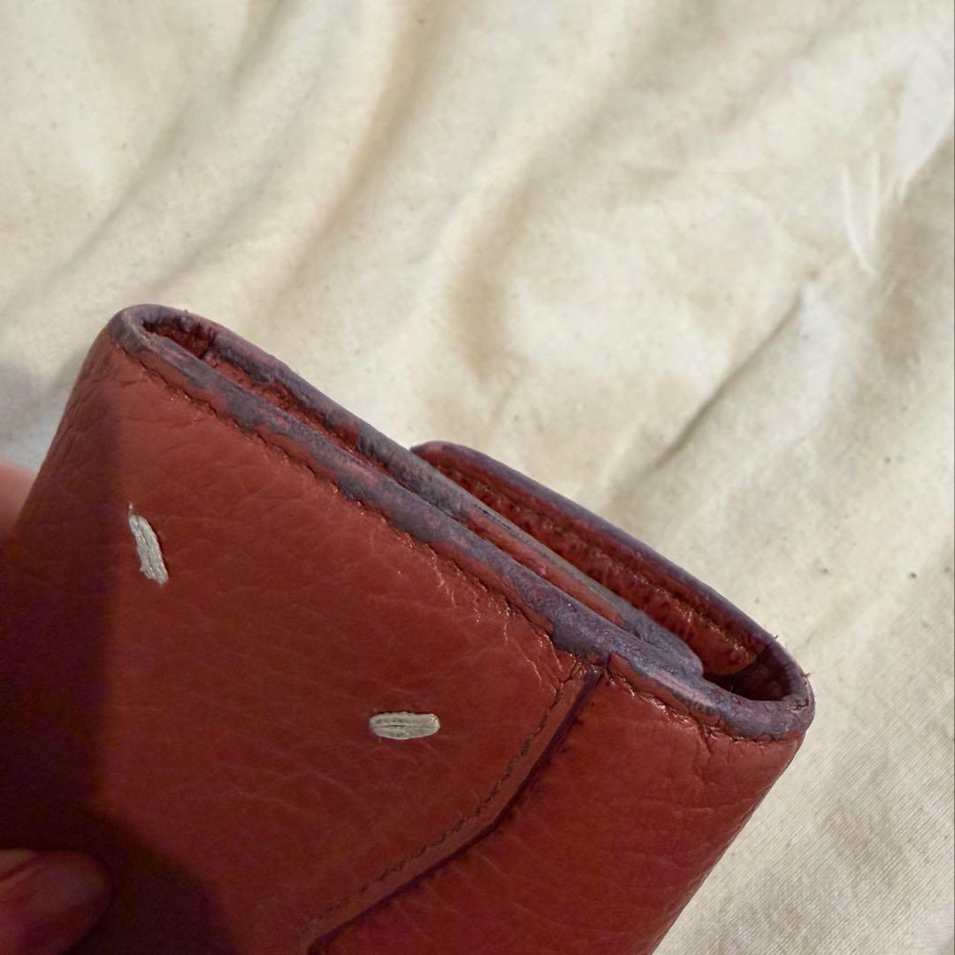 Maison Margiela三つ折り財布　レッド