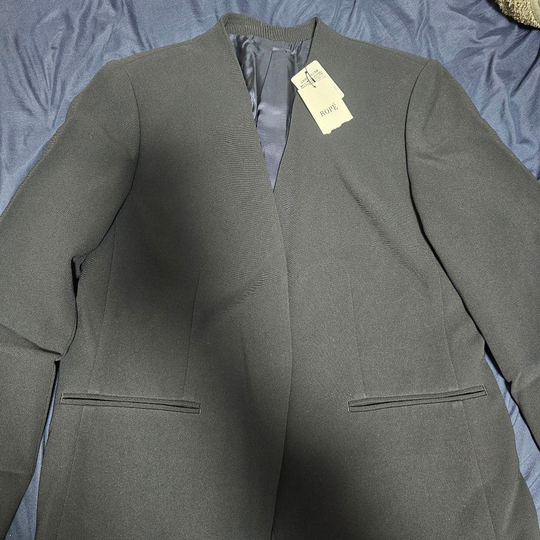 【限定価格】ROPÉ ビジネススーツ上下セット ネイビー