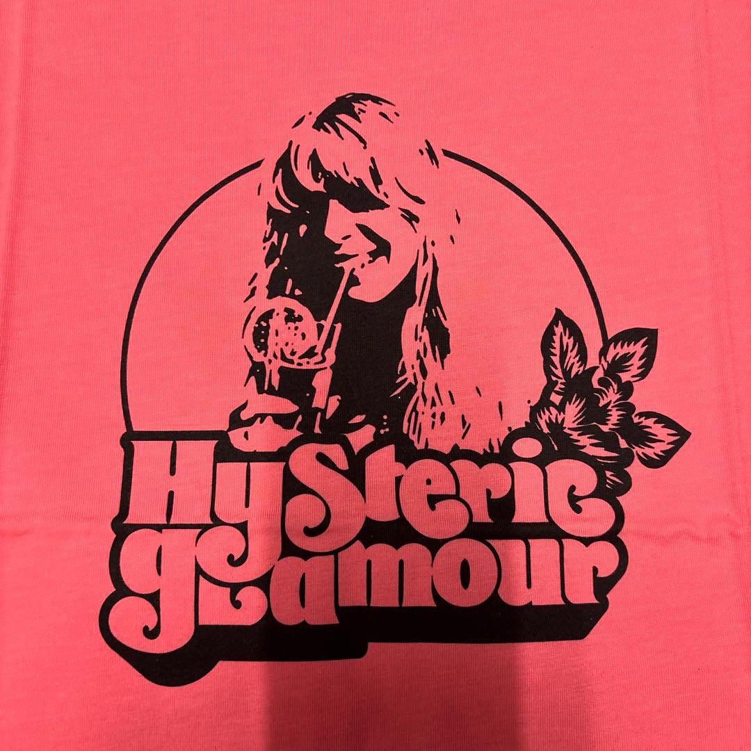 ⭐︎新品稀少レア‼️HYSTERIC GLAMOUR ヒスガールT PINK L‼️