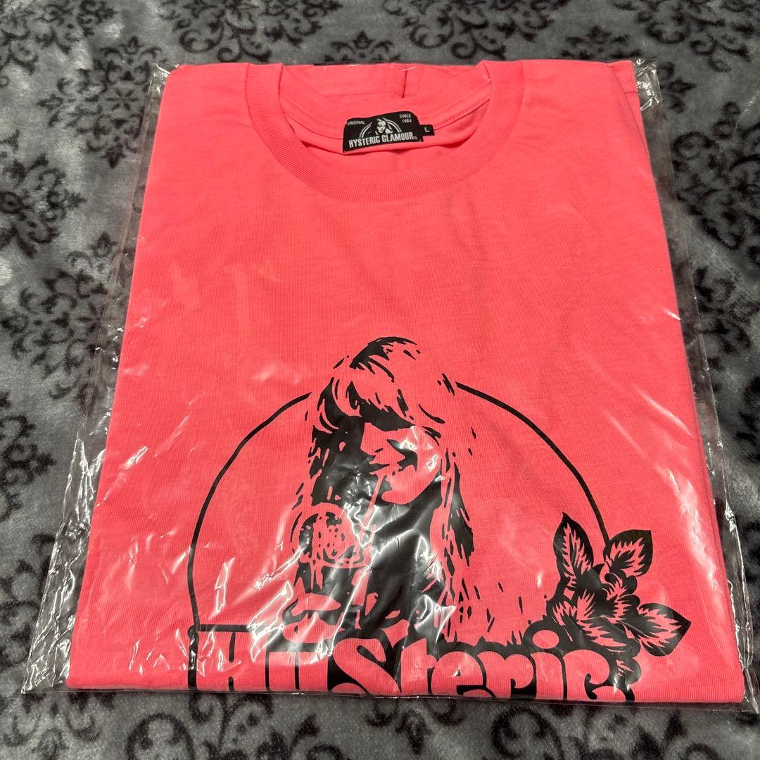 ⭐︎新品稀少レア‼️HYSTERIC GLAMOUR ヒスガールT PINK L‼️